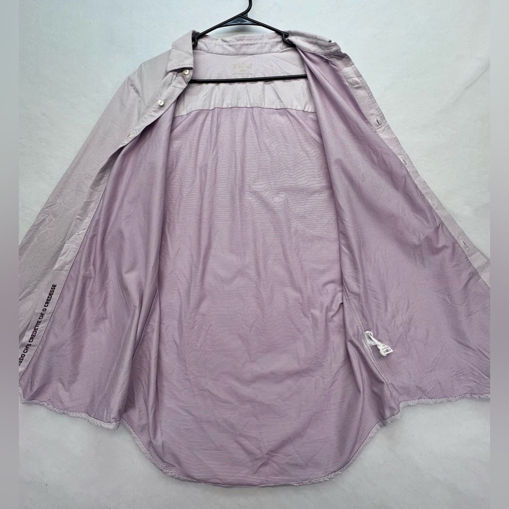 RHONE Work‎ Commuter Stretch Button Down Shirt - Size Small, light lavender - Picture 8 of 11